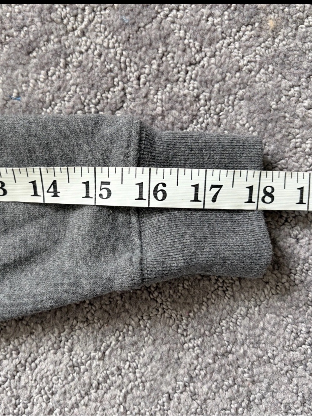 POLO RALPH LAUREN Sweatshirt Girls Youth Medium 8/10 Gray Patch Logo Pullover - Picture 11 of 11